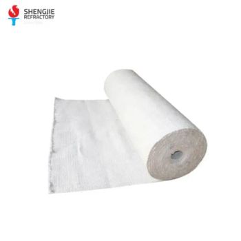 Alumina Fiber Cloth Ceramic Fiber Cloth Insulation Industrial Weaved Cloth/Fabric - LUOYANG SHENGJIE NEW MATERIALS CO., LTD - China