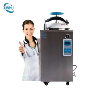 Food-Grade Jm-50HD 50L Steam Sterilizer Featuring LCD Touch Panel and 0.22MPa Safety for Beverage Bottle Sterilization - Henan Junmu Medical Equipment Co., Ltd. - China