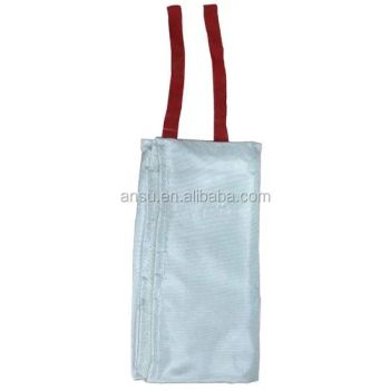 Silicon Coated Fire Blankets 1m 2m 1.5m 1.8m Fire Fiqhitng Blanket En1869 Fire Blanket - Hangzhou Ansu Fire Equipment Co., Ltd - China
