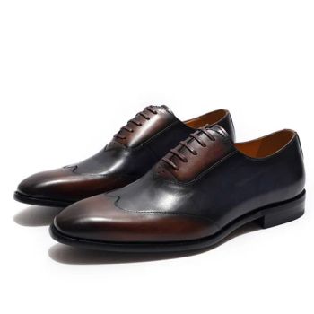 Brogue Leather Formal Shoes, Mens Brogue Dress Shoes - Cangnan Hongtu Trading Co., Ltd. - China