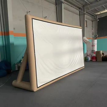 Projector Cinema Screens Big Party Film Air screen Portable Blow Up Outdoor Mobile Air Projection Movie Inflatable Screen - Hefei Jingyi Image Printing Co., Ltd. - China