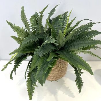 28 Piece Leaves Fern Bunches Artificial Plant for Plant Wall Home Hotel Garden Decoration - Foshan Sichuang Imp. & Exp. Co., Ltd - China
