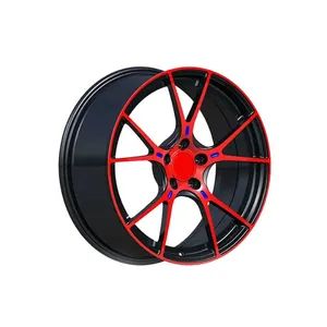 Forged Magnesium Alloy Colorful Wheels Rims Fit for Racing Cars - SINO ZHENG INDUSTRIAL INC. - China