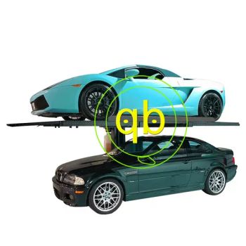 One Single Post Pole Car Parking Lift System Stacked Vehicle Hydraulic Vertical Mechanical Home Garages Vertical Simple Storage Platform Hoist Equipment - Qingdao Lifter Machinery Co., Ltd. - China