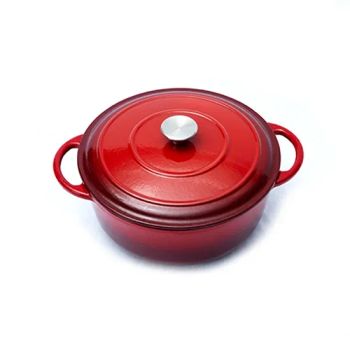Custom Cooking Kitchen Ware Smart Cookware Round Casseroles Non Stick Enamel Cast Iron Mini Dutch Oven - Hebei Debien Technology Co., Ltd. - China