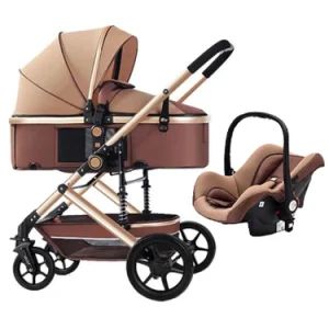 Cheap Lightweight Folding Baby Strollers Prams 3 in 1 with Car Seat Baby Carrier Foldable Travel Baby Carriage - HEBEI GREENSKY INDUSTRY GROUP CO., LTD - China