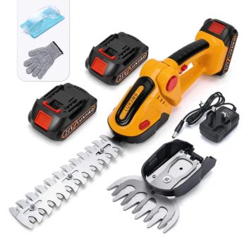 2-in-1 Handheld Electric Hedge Trimmer, 24V Cordless Hedge Trimmer with Battery and Charger Included, Grass Shears & Shrub Trimmers for Garden - Hangzhou Disheng Technology Co., Ltd. - China