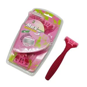 OEM Custom 3 Razor Blades Disposable Razors for Women Shaver Razors - Yangzhou Top Daily Chemical Co., Ltd. - China