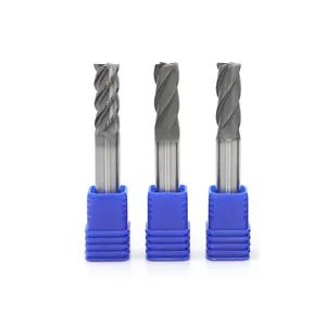 HRC55 4 Flutes Solid Carbide Square Cutting Machine CNC Milling Tool for CNC Machine - Changzhou Lihao Tools Co., Ltd. - China