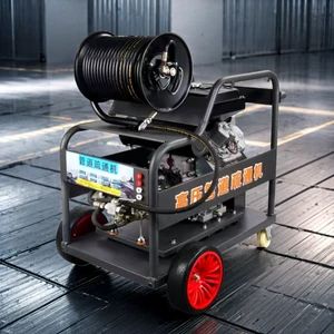 Large Sewer Drain Pipe Cleaning Equipment Diesel Gasoline Sewage Dredging Water Jetting Pipe Cleaning Equipment - Henan Monma Machinery Equipment Co., Ltd. - China