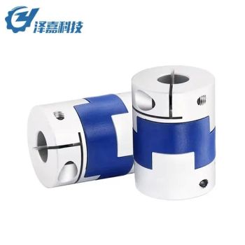 Chinese Manufacturer's Elastic Wound Cardan Cast Iron Shaft Couplings Setscrew Oldham Couplings OEM Customizable Options - Wuxi Zejia Technology Co., Ltd. - China