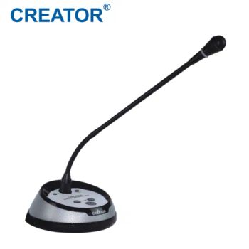 Creator Digital Table Microphone Discussion Elegant Microphone Digital Conference System with Loudspeaker - GUANGZHOU CREATOR CORPORATION(CHINA) - China