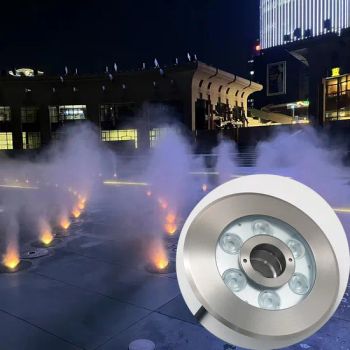 Outdoor Multicolor IP68 Commercial RGB LED Fountain Lights Underwater Nozzle Lamps - Chongqing Xinyuanhui Optoelectronic Technology Co., Ltd. - China