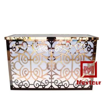Wedding Night Club Gold DJ Bar Counter Table for Promotion MOQ 10PCS Custom Yes Origin China Style Modern Colour Option Condition New - Foshan Maxtour Furniture Co., Ltd. - China