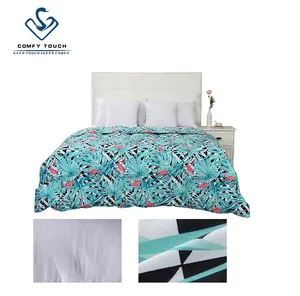 Printed Microfiber Sets Comforter 100% Polyester Duvet Quilt Pattern Printed HS Code 9404404000 Trademark Available Filling 100% Polyester - Wuhu Elves Imp and Exp Co., Ltd. - China