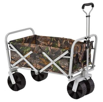 Folding Utility Wagon 980x560x1010mm 4W Solid Wheel <100kg 1Y ISO SGS ZRD TC025 - Qingdao Zeruida Industry & Trade Co., Ltd. - China
