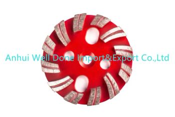 Metal Bond Diamond Grinding Drum Wheel for Conrete Floor Origin China Cylindricity <1 Technics Sinter Grain Size 120# Model NO. - Anhui Well Done Import&Export Co., Ltd. - China