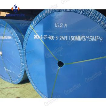 Belt Rubber Conveyor Machine Rubber Transmission Flat Belts Origin China Model NO. CB Width 200-1400mm Thickness 6mm-30mm - Hebei Orient ADMA Tech Group Co., Ltd. - China