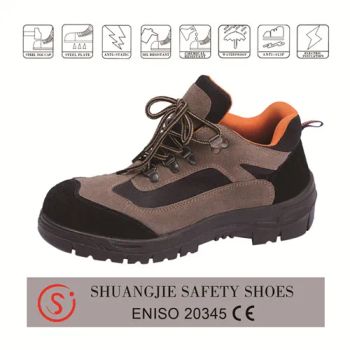 No. 9010 Suede Leather Men Ankle Boots - Weifang Shuangjie Safety Product Co., Ltd. - China