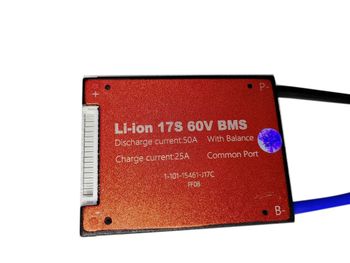 Battery Management System 17S 60V Lithium BMS, Battery Type: Lithium-Ion - A.R.Tronics - India