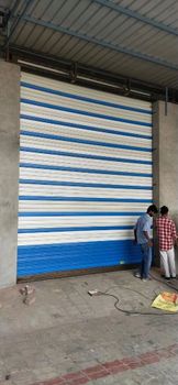 Fiber M S Rolling Shutter, Height: 10 Feet Material Fiber Height 10 Feet Surface Treatment Painted Country of Origin Made in - Nagi Steel And Automation - India