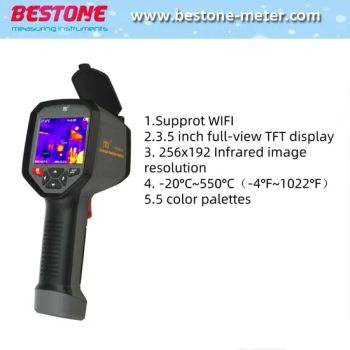 WiFi High Resolution Accuracy 256*192 Handheld Android Cars Smart IR Infrared Thermal Scanners Imaging Camera Imager Ht-A10 - Shenzhen Bestone Industrial Co. Ltd. - China
