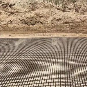 Polypropylene Plastic PP Biaxial Geomalla Geogrid Two Way Mesh Geogrids Price - TAI'AN CITY RUIHENG BUILDING MATERIALS CO., LTD - China