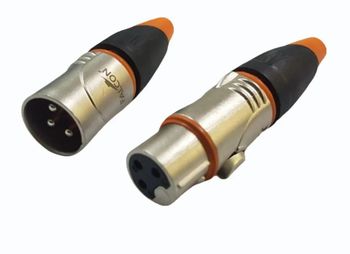 Zinc Alloy Falcon Waterproof XLR Connector Brand Falcon No. of Pins 3 Connector Type Xlr Feature Waterproof Material Zinc - Vav Smart Care - India