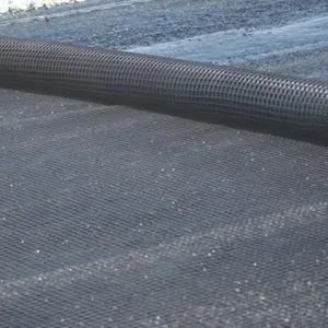Filaments Glass Fiber Bitumen Coating Grid Pavement Reinforcement Road Foundatiion Fiberglass Geogrids - Anhui Jincheng International Trade Co., Ltd. - China