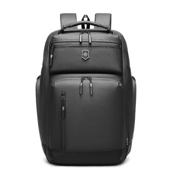Durable Details Well-Handled Black Dirt-Resistant Laptop Backpack for Student - Guangzhou Juli Leather Co., Ltd - China