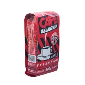 250g Food Grade Plastic Side Gusset Coffee Tea Bag Flat Bottom 9Colors SGSFDA 70-160micron MOQ100 15D - Shantou City Yicai Packaging Co., Ltd. - China
