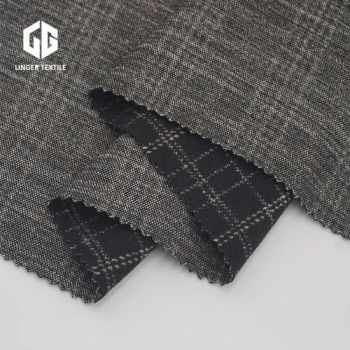 Shaoxing Wholesale Nylon Rayon Jacquard Elastane Fabric for Dress - Shaoxing Lingge Textile Co., Ltd. - China