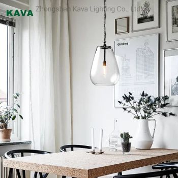 Indoor Decorative Home Lighting Living Room Interior Lighting Glass Pendant Light - Zhongshan Kava Lighting Co., Ltd. - China