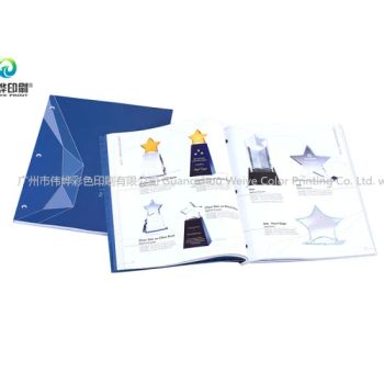 Custom Company Profile Magazine Paper Printing Catalogue Brochure - Guangzhou Weiye Color Printing Co., Ltd. - China