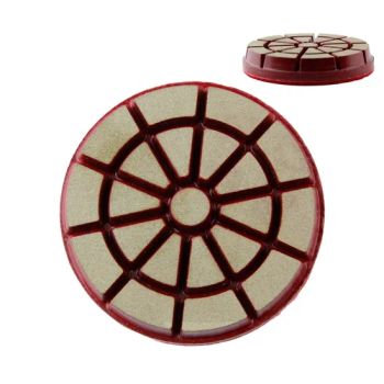 3 Inch Grit 100 Ceramic Bond Polishing Pucks OEM Customizable Buffing Pads for Concrete - Xiamen Ssd Metal Technology Co., Ltd - China