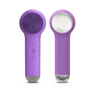 Hot Selling Waterproof Vacuum Blackhead Removal Silicone Facial Brush Facial Cleansing Brush - Voraglow Trading Co., Ltd - China