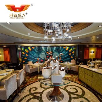 Hotel Luxury Furniture Modern Restaurant Tables and Chairs - Guangdong Hongye Shengda Furniture Co., Ltd. - China