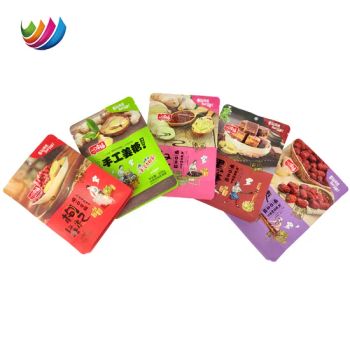 Custom Smell Proof Flat Bottom Zipper Pouch for Ginger Candy Cookie Packaging Bags Candy Packages Stand up Pouches with Zipper - Shantou Weiyi Packaging Co., Ltd. - China