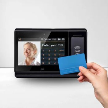 Linux Based 7" Touch Screen WiFi Time Attendance Device Biometric Access Control with MIFARE Door Access Card Reader - CiVinTec Global Co., Limited - China