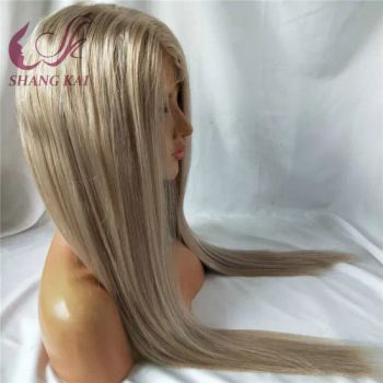 Hot Sale Transparent Lace 200% Density Human Remy Hair Glueless Lace Wig Full Lace Wig - Juancheng Shangkai Hair Products Factory - China