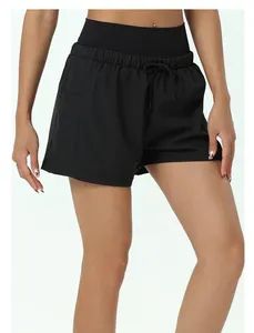 Women's Shorts High Waist Hiking Cargo Shorts Pockets Workout Elastic Lightweight Quick Dry Athletic - Guangzhou Nolai Garment Co., Ltd. - China