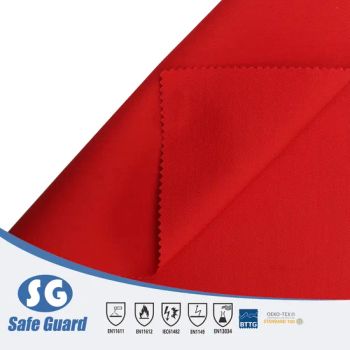 80 Cotton 19 Polyester 1 as Antistatic Waterproof Safety Twill Flame Retardant Fabric for Workwear - HENAN SAFE-GUARD CO., LTD. - China