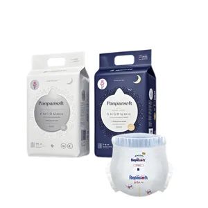 Super Soft Q-Shape Top Sheet Custom Cheap Baby Diaper Training Pants Pampersing - Jinjiang Anting Sanitary Products Co., Ltd. - China