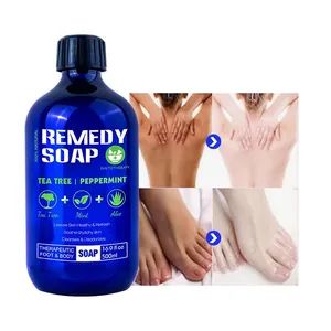 Private Label Body Care Products Body Wash Healing Cleansing Soap Tea Tree Oil Nourishing OEM Shower Gel for Soothes Itchy Skin - Guangzhou Guocui Biological Technology Co., Ltd. - China
