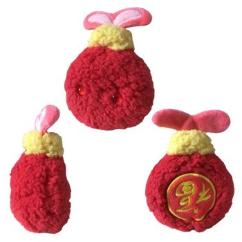 Soft Wallet Plush Small Lantern Coin Purses Cute Custom Usage Gift Origin China Age Range All Type Plush Toy Filling PP - Xuzhou Gaopeng Toy Co., Ltd. - China