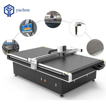 Yc1625 CNC Digital Packaging Box Making Machine Cutting for Kraft Paper Card Corrugated Paper Honeycomb Board/Cardboard Carton Sample Flatbed Cutter with CE SGS - Shandong YuChen CNC Co., Ltd. - China