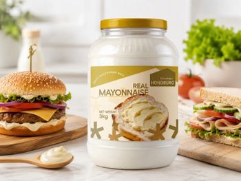 Creamy Smooth Real Mayonnaise for Sandwiches and Burgers - Hongburg Flavormaker (Tianjin) Food Co., Ltd., - China