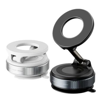 New Universal Silicone Suction Cup Car Phone Holder Stand 360° Rotation Magnetic Windshield Car Dashboard Mobile Phone Holder - Lu'an Woma Import and Export Co., Ltd. - China