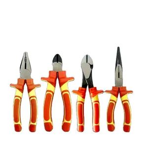 1000V Insulated Tools VDE Combination Pliers Cutting Plier Wire Cutter Lineman's Plier Set - Zhangjiagang Dongzhen Hardware Tools Co. Ltd. - China