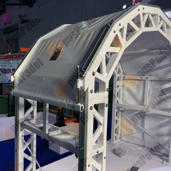 Big Inflatable Football Field Air Dome Tent Exhibition Hall Buildings Tent Outdoor Basketball Court with Roof - Qingdao Faither Sports Facilities Co., Ltd. - China